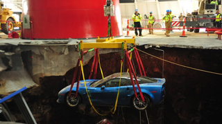 How The Corvette Museum Rescued Its Cars From A Giant Sinkhole